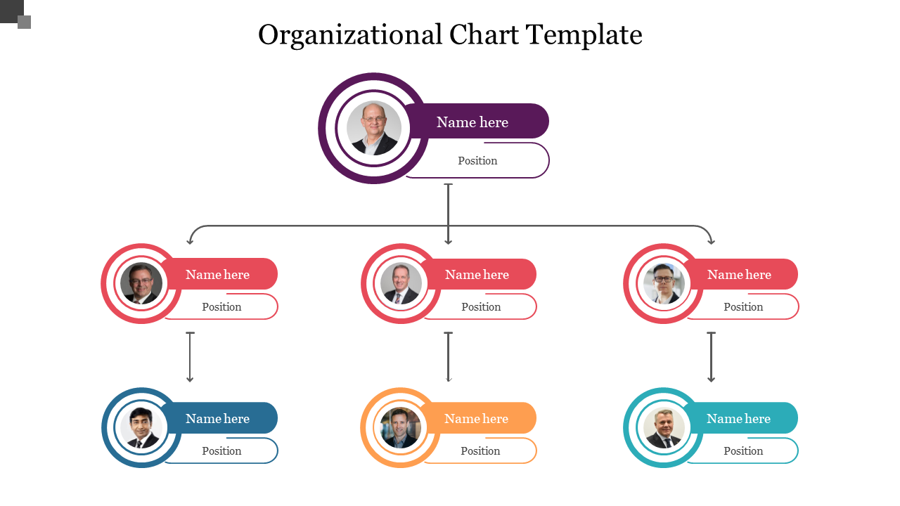 Template For Organizational Chart